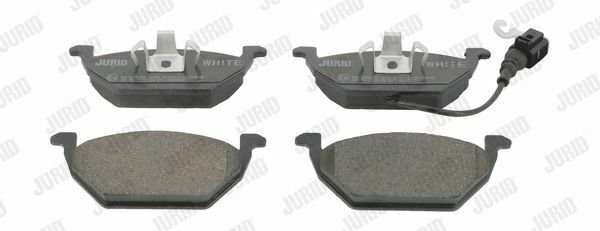 JURID 571971JC Brake Pad Set, disc brake for AUDI, SEAT, SKODA, VW