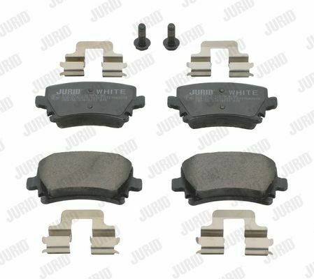 JURID 573158JC Brake Pad Set, disc brake for AUDI, SEAT, SKODA, VW