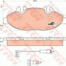 TRW GDB1600 Brake Pad Set, disc brake for MERCEDES-BENZ
