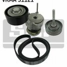 SKF VKMA 31121 V-Ribbed Belt Set for SEAT, SKODA, VW