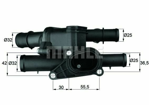 BEHR TM2105 Thermostat, coolant for AUDI, SKODA, VW