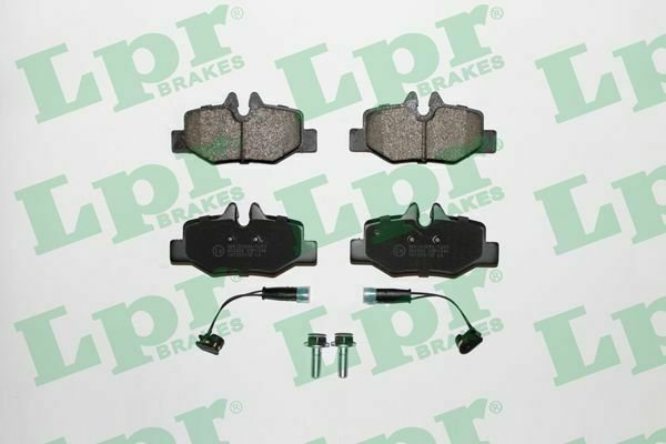 LPR 05P1246 Brake Pad Set, disc brake for MERCEDES-BENZ
