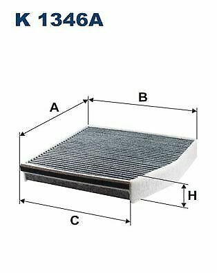 FILTRON K1346A Filter, interior air for INFINITI, MERCEDES-BENZ