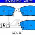 ATE 13.0460-7263.2 Brake Pad Set, disc brake for CHEVROLET, OPEL, VAUXHALL
