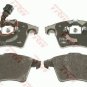 TRW GDB1555 Brake Pad Set, disc brake for VW