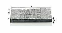 MANN CUK2035 Filter, interior air for TOYOTA