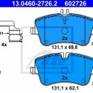 ATE 13.0460-2726.2 Brake Pad Set, disc brake for MERCEDES-BENZ