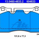 ATE 13.0460-4833.2 Brake Pad Set, disc brake for AUDI, SEAT, VW