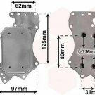 VAN WEZEL 03013707 Oil Cooler, engine oil for AUDI, VW
