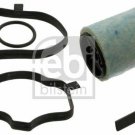 FEBI 45183 Oil Trap, crankcase breather for BMW, LAND ROVER, OPEL