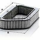 MANN CUK4136 Filter, interior air for AUDI