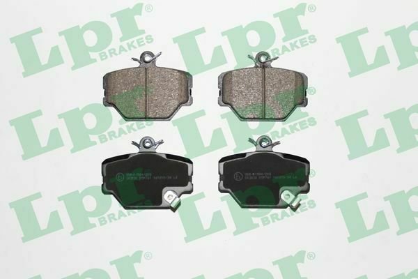 LPR 05P761 Brake Pad Set, disc brake for SMART