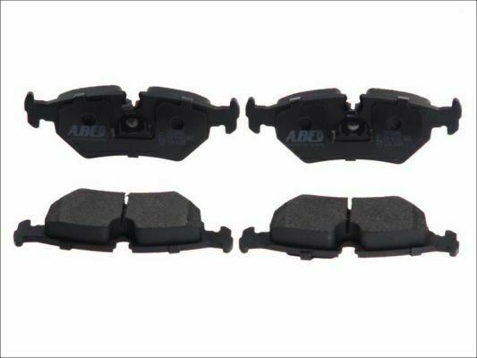 ABE C2P004ABE Brake Pad Set, disc brake for CITRO&Atilde;�N, FIAT, LANCIA, PEUGEOT