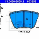 ATE 13.0460-3858.2 Brake Pad Set, disc brake for AUDI, SEAT, SKODA, VW