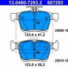ATE 13.0460-7293.2 Brake Pad Set, disc brake for AUDI, SEAT, SKODA, VW