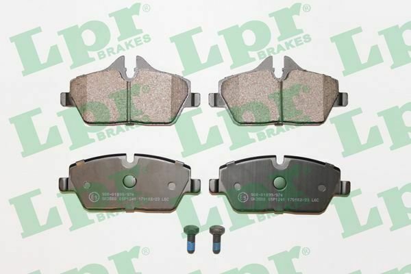 LPR 05P1241 Brake Pad Set, disc brake for BMW, MINI