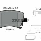 TEXTAR 2391401 Brake Pad Set, disc brake for AUDI, SEAT, SKODA, VW