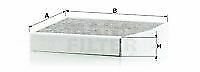 MANN CUK26007 Filter, interior air for INFINITI, MERCEDES-BENZ