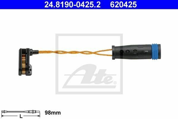 ATE 24.8190-0425.2 Warning Contact, brake pad wear for MERCEDES-BENZ