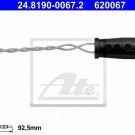 ATE 24.8190-0067.2 Warning Contact, brake pad wear for MERCEDES-BENZ