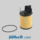 PURFLUX L343C Oil Filter for CITROËN, FIAT, FORD, MAZDA, MINI, MITSUBISHI, PEUGE