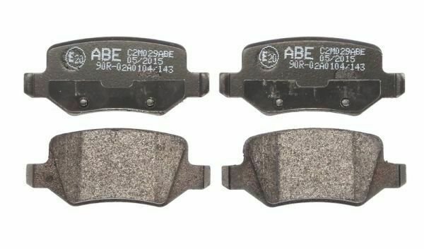 ABE C2M029ABE Brake Pad Set, disc brake for MERCEDES-BENZ