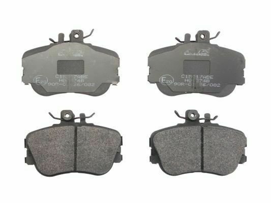 ABE C1M017ABE Brake Pad Set, disc brake for MERCEDES-BENZ