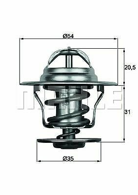 BEHR TX1587D Thermostat, coolant for AUDI, FORD, SEAT, SKODA, TRABANT, VW