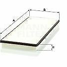 MANN CU3858 Filter, interior air for MERCEDES-BENZ, VW