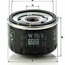 MANN W75/3 Oil Filter for ALFA ROMEO, ALPINE, DACIA, JEEP, LANCIA, LIGIER, MITSU