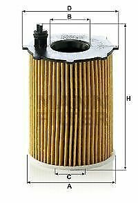 MANN HU716/2X Oil Filter for CITRO&Atilde;�N, FIAT, FORD, MAZDA, MINI, MITSUBISHI, PEUGE