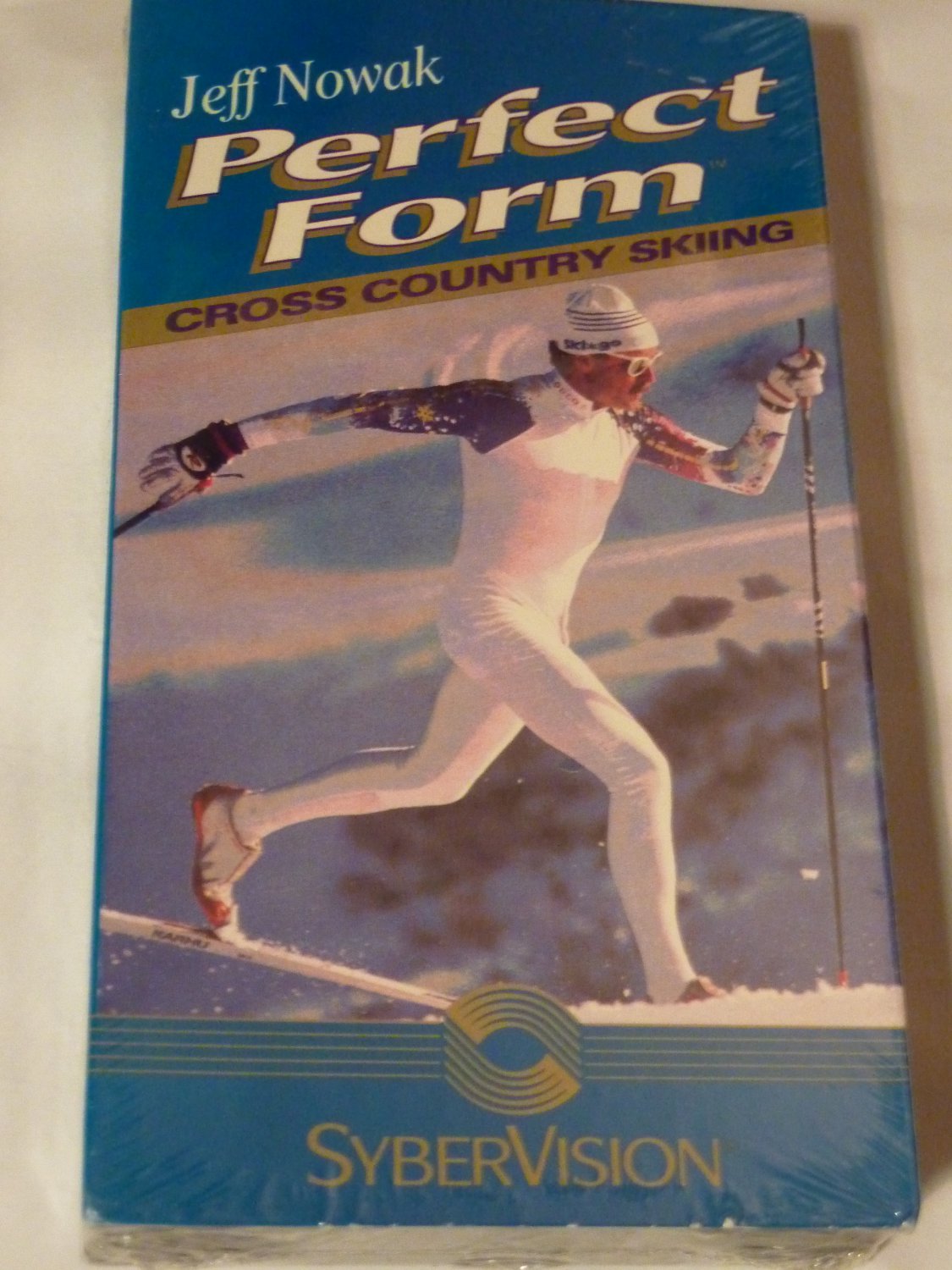 PERFECT FORM VHS Jeff Nowack Cross Country Skiing SYBERVISION Brand New Factory Sealed