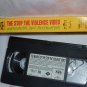 STOP THE VIOLENCE VHS the VIDEO THE MAKING OF by Rap, Hip-Hop Giants! A Classic