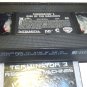 TERMINATOR 1, 2 & 3 VHS and PREDATOR VHS 4 VHS Tape Bundle