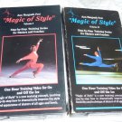 Magic of Style Vol.'s 1 & 2 VHS 2-Tape set Figure Ice Skating Ann Margaret Frei