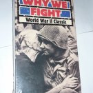 Why We Fight VHS Frank Capra's WWII Classic Extended 6 hour Edition Brand New