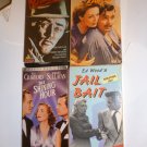 Clark Gable Robert Mitchum Joan Crawford Kirk Douglas Ed Wood VHS Classic Noir Bundle