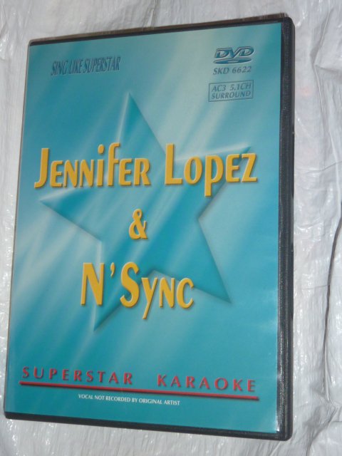 Jeniffer Lopez & N'Sync Karaoke Sing Like Superstar 24 Songs c2002