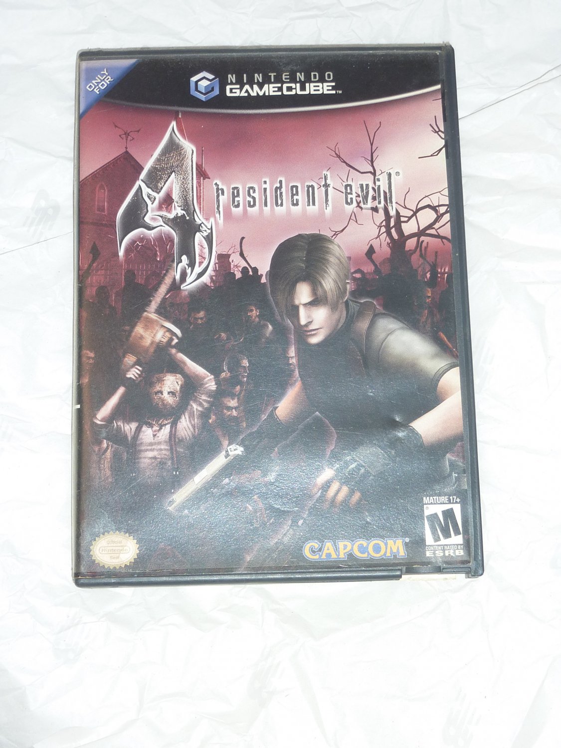 Resident Evil 4 Nintendo Gamecube Black Label CAPCOM