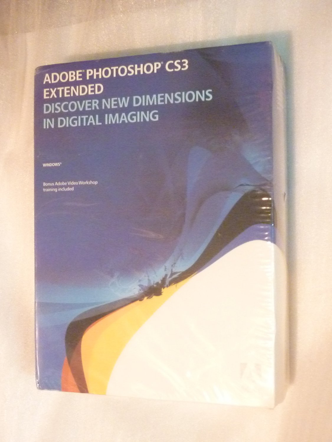 Adobe Photoshop CS3 Windows Brand New Sealed NOS HTF