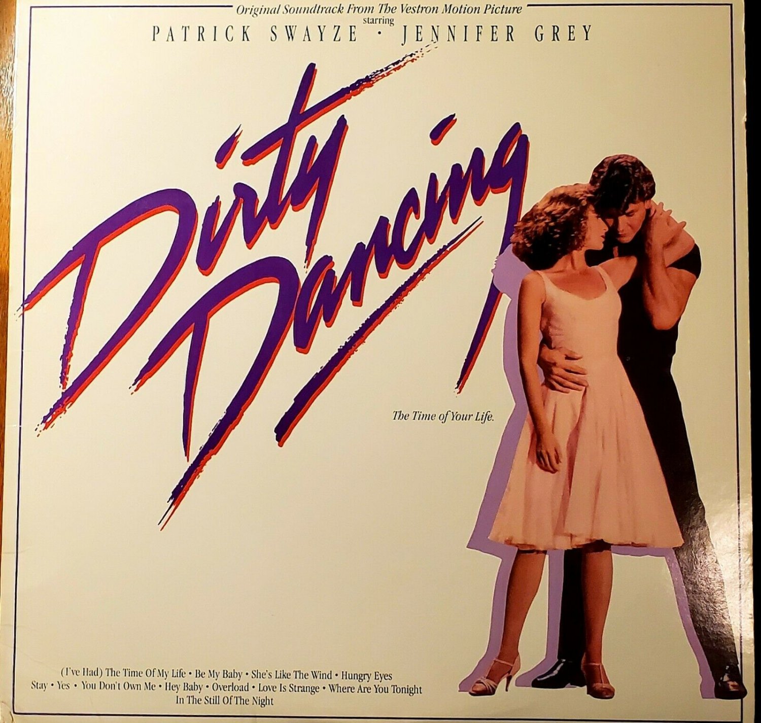 Dirty Dancing Original Soundrack LP Vinyl Record 80s Rare Album Patrick Swayze