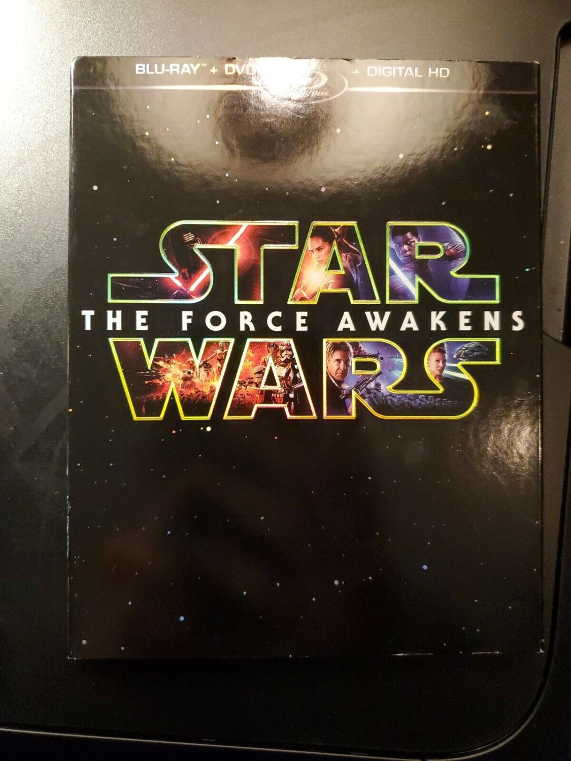 Star Wars: The Force Awakens (Blu-ray/DVD, 2016, 3-Disc Set, Includes Digital C&acirc;�&brvbar;