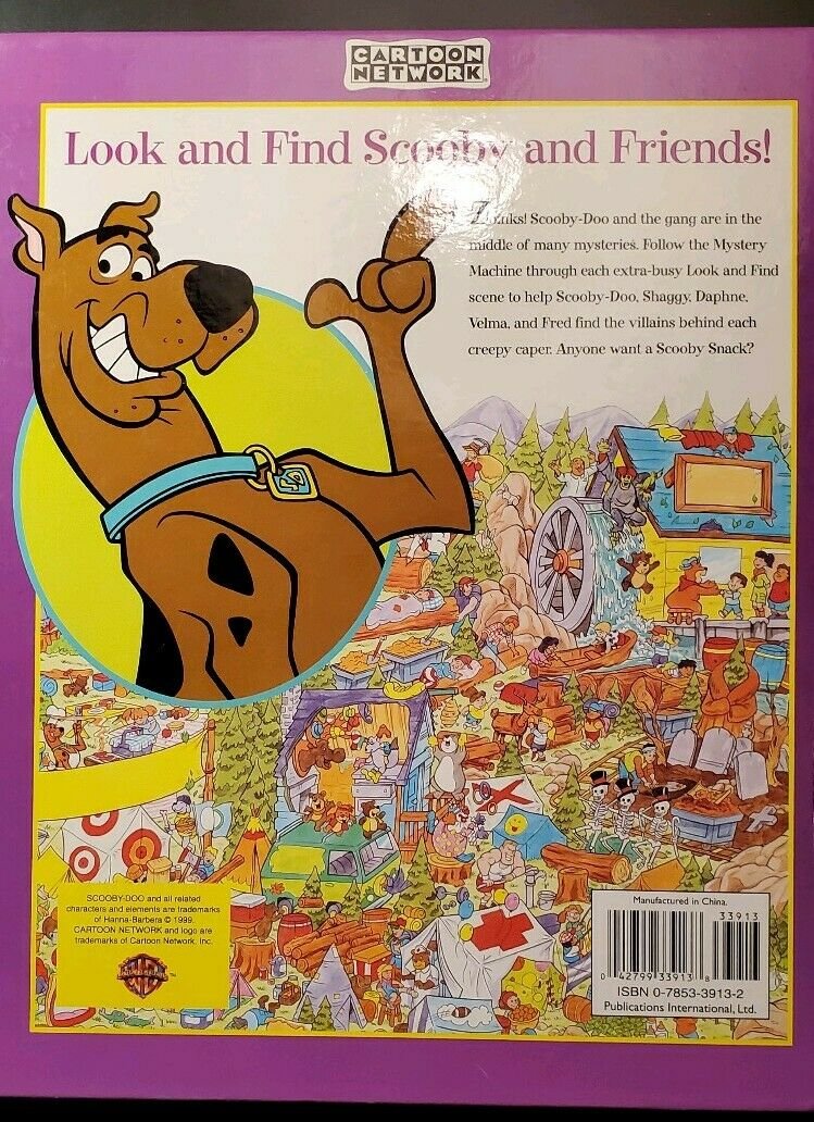 Scooby Doo Look And Find Book