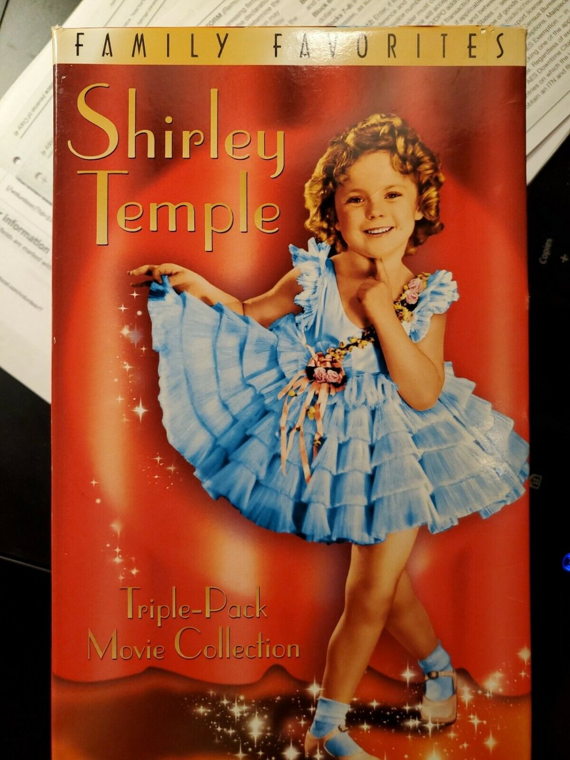 Shirley Temple Gift Set (VHS, 2000, 3-Tape Set)