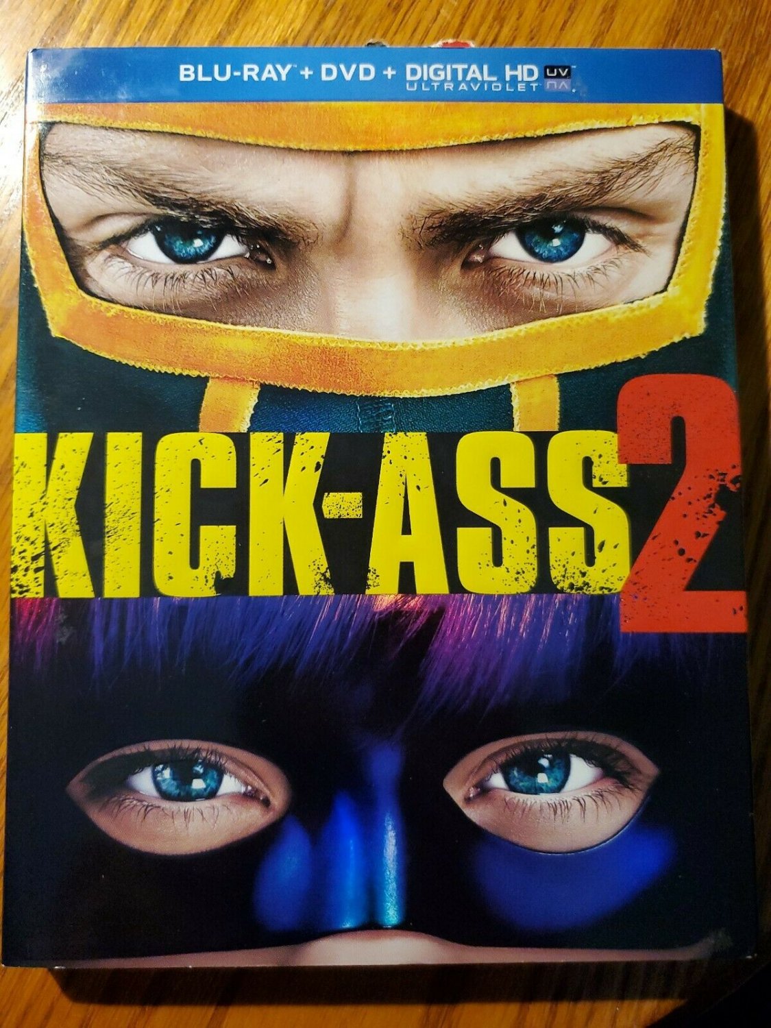 Kick-Ass 2 (Blu-ray/DVD, 2013, 2-Disc Set, Includes Digital Copy UltraViolet)