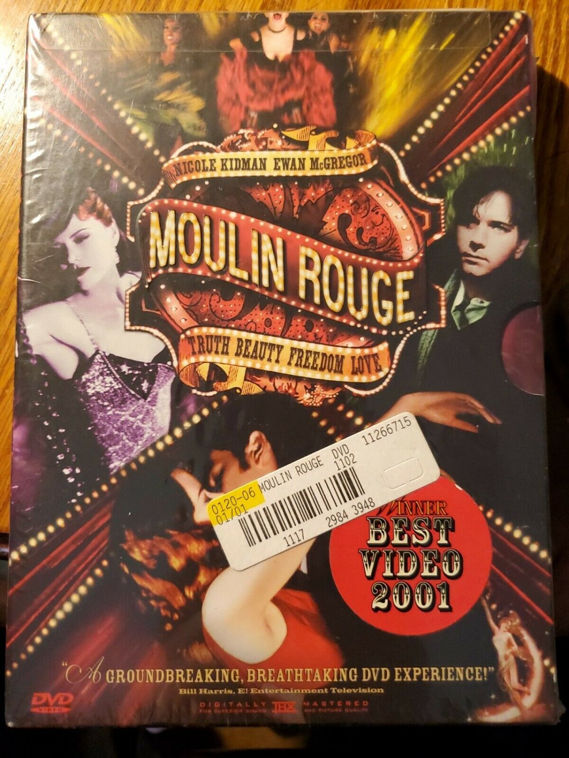 Moulin Rouge (DVD, 2005, 2-Disc Set, Sensormatic)