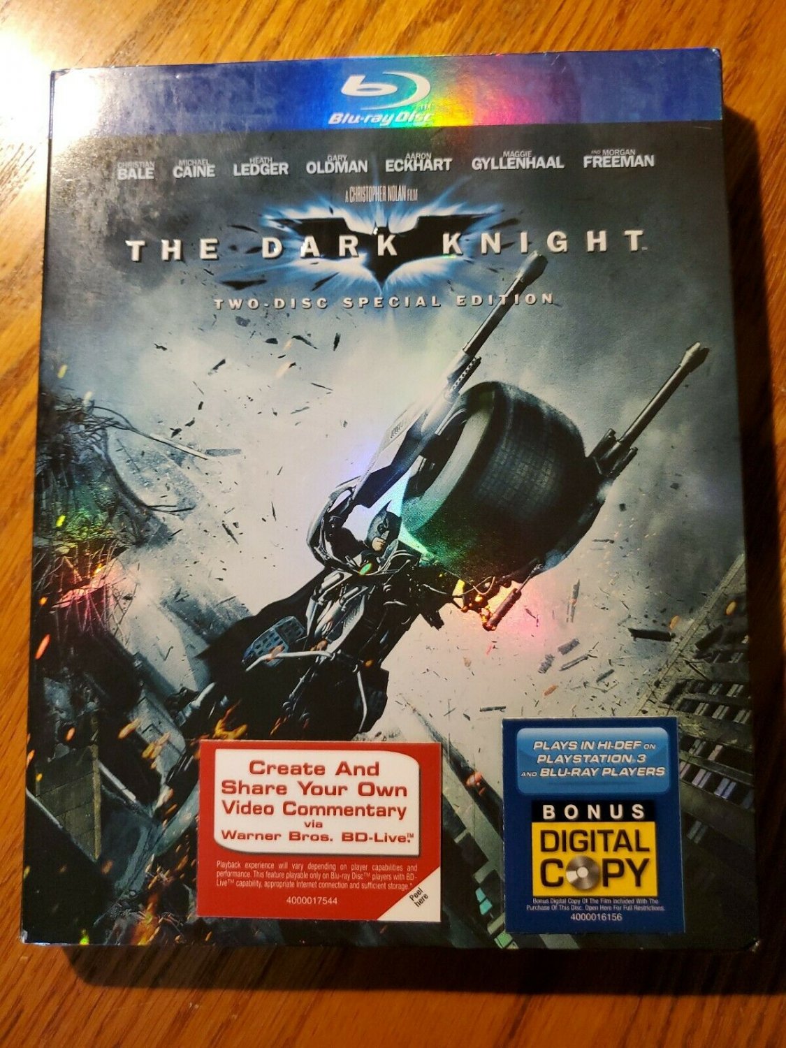 The Dark Knight (Blu-ray Disc, 2008, 2-Disc Set)