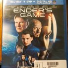 Enders Game (Blu-ray/DVD, 2014, 2-Disc Set)