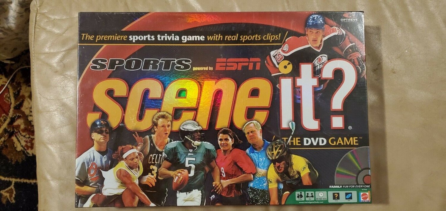 SCENE IT SPORTS Powered By ESPN 2005 DVD GAME NEW FACTORY SEALED
