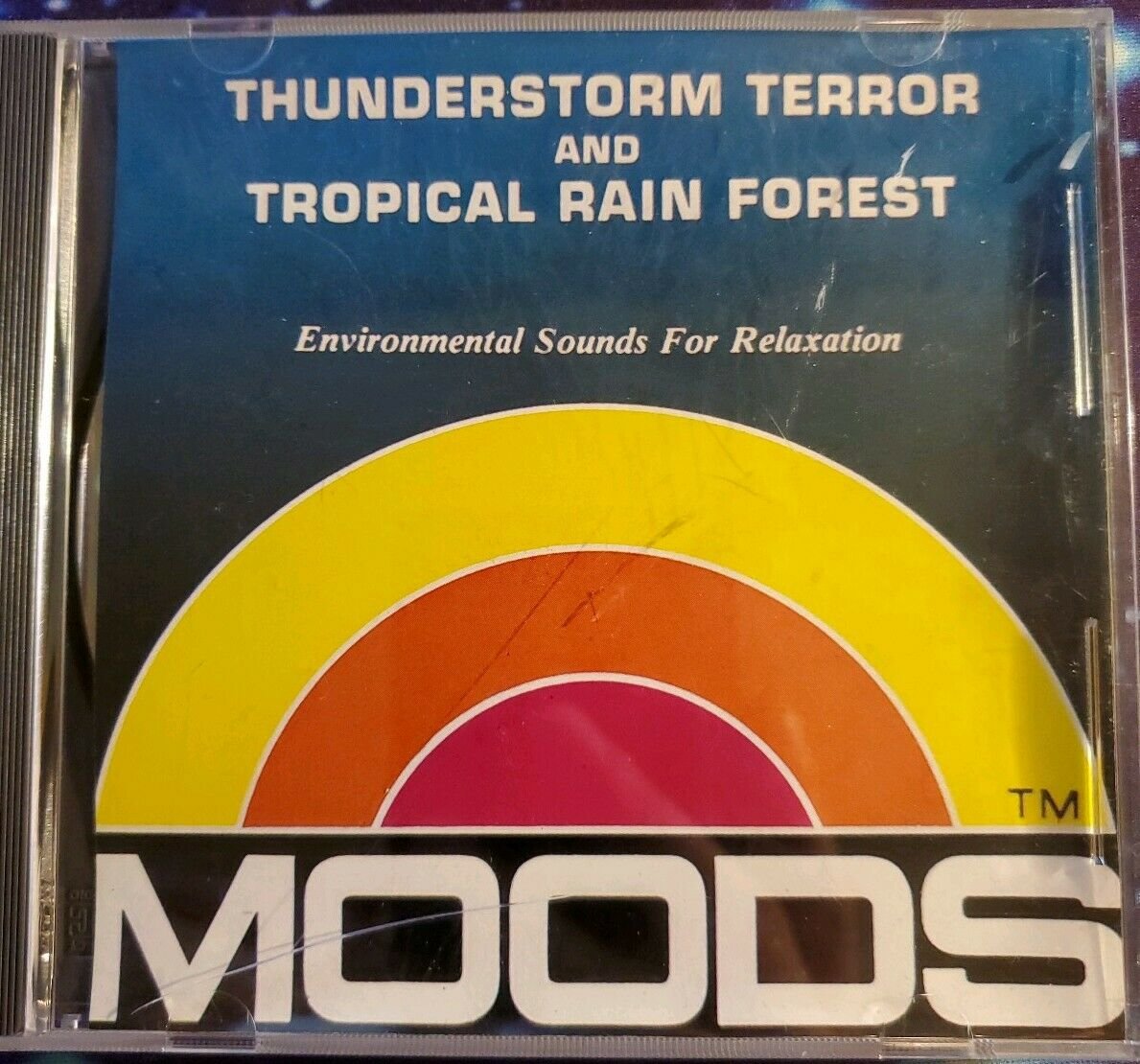NM 1986 Moods Thunderstorm Terror Tropical Rain Forest CD Nature Sounds Relaxing